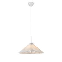 Hängeleuchte Plisado max. 40 Watt - Weiß, Basics, Kunststoff/Metall (50/50/30cm) - Markslöjd
