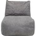 Sitzsack in Grau - Grau, Textil (120/90/90cm) - MODERN LIVING