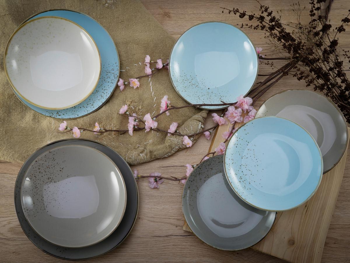 Kombiservice 20965, 12-teilig - Multicolor, Basics, Keramik (31,5/31,5/38cm) - Creatable