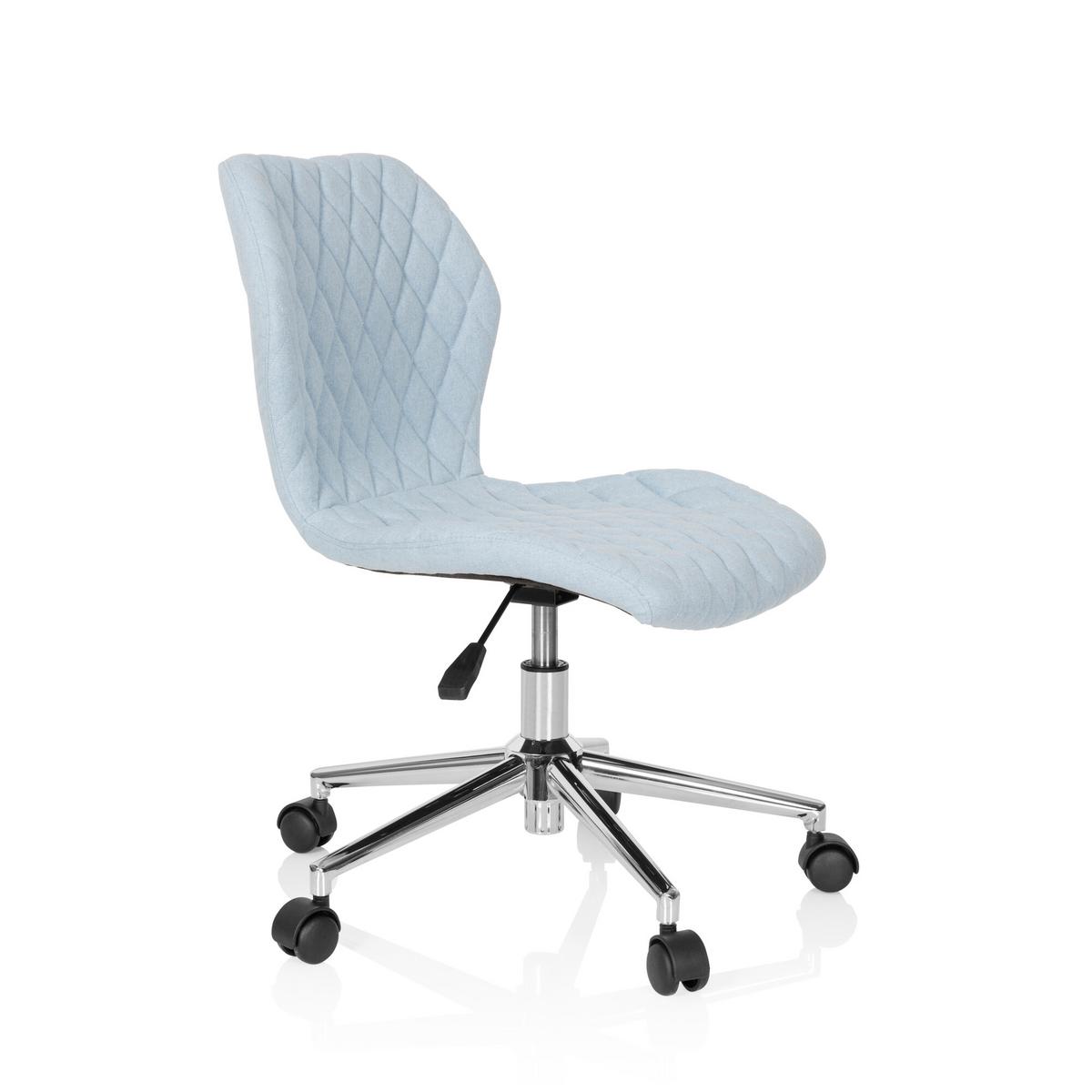 Mladinski Vrtljivi Stol Joy Ii, Svetlo Modra - svetlo modra, Basics, umetna masa/tekstil (47/73-83/43cm) - MID.YOU