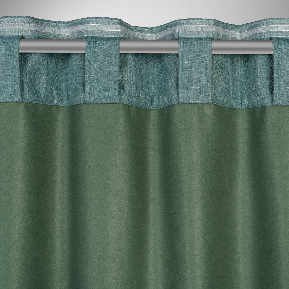 Thermo Függöny Anton 135/255 - zöld, textil (135/255cm) - Mömax
