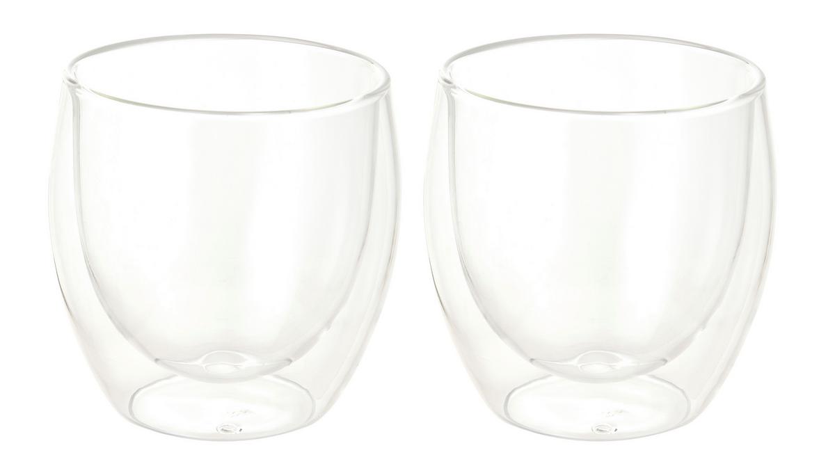 Teeglas Tea Fusion ca. 250ml, 2 Stk. - Klar, Modern, Glas - Premium Living