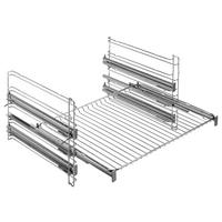 Backofenauszug TR3LFSTV Edelstahlfarben - Edelstahlfarben, Basics, Metall (38,3/4,2/14cm) - AEG