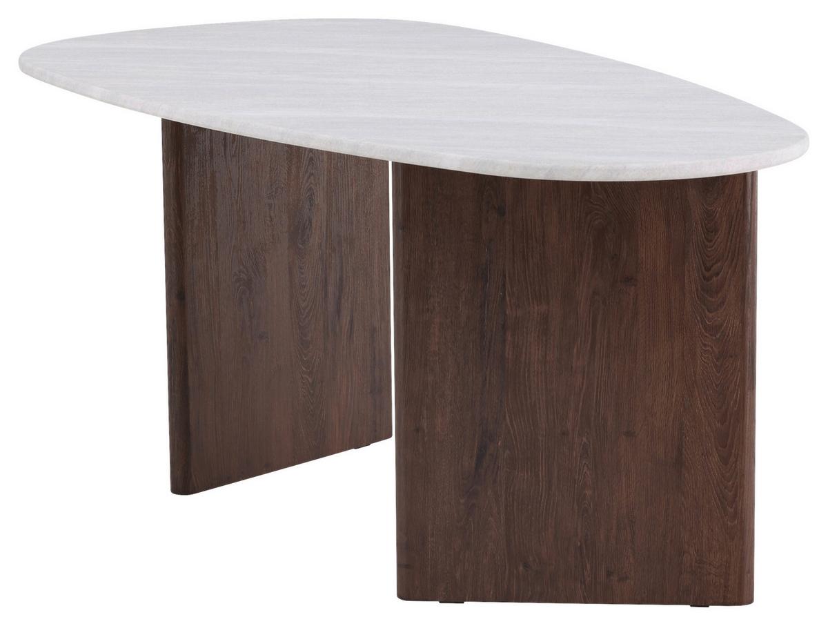 ESSTISCH GRÖNVIK - Hellgrau/Mokka, Design, Holzwerkstoff (180/90/75cm) - Livetastic