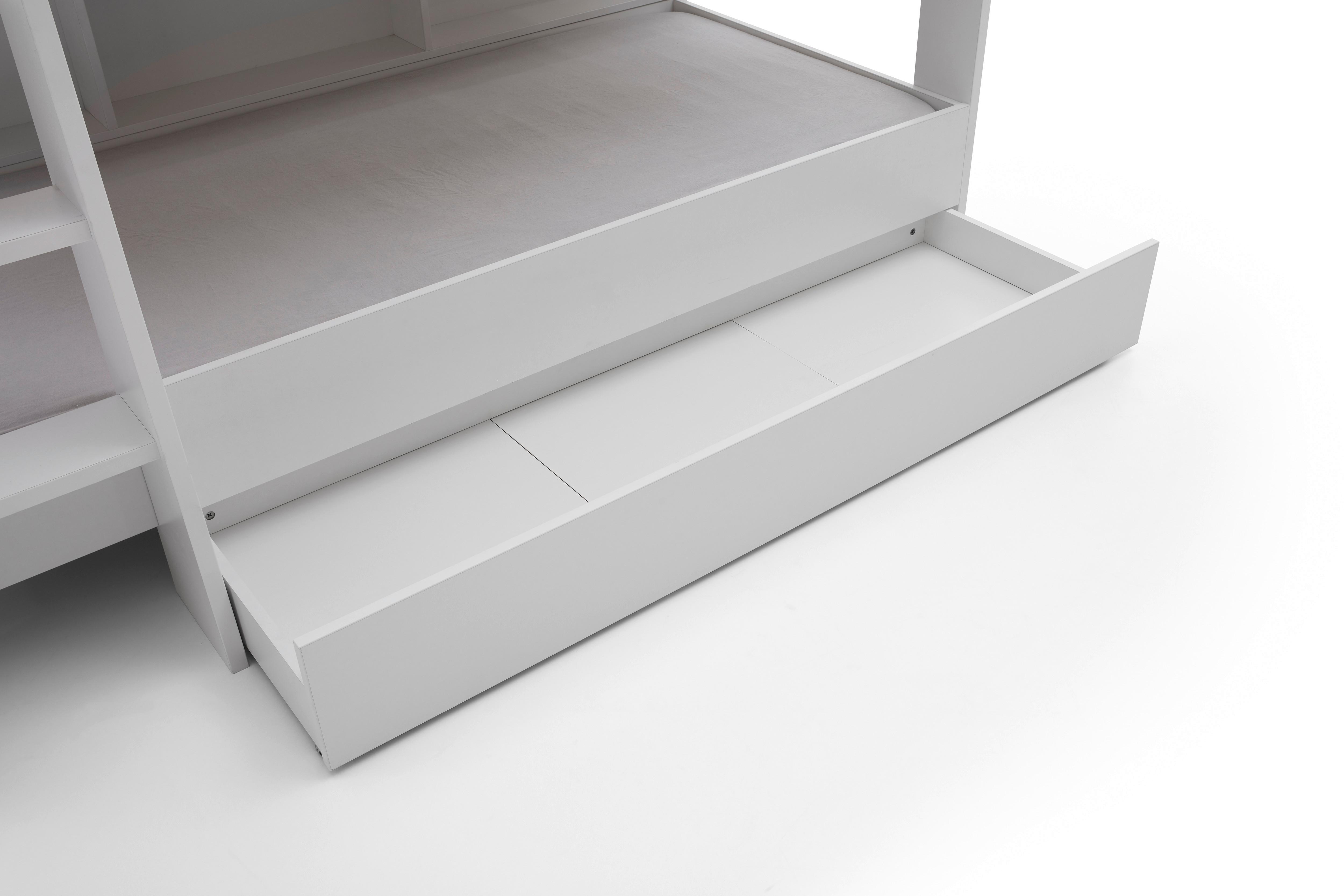 Sanduk Za Posteljinu Sway - bijela, Konvencionalno, drvni materijal (165/14/62cm) - Based