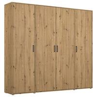 DULAP  USI ROTATIVE VOYAGER - stejar Artisan, Modern, material pe bază de lemn (187/194/53cm) - Modern Living