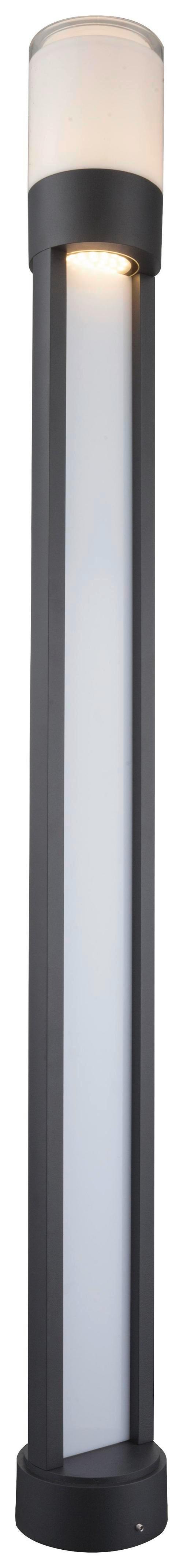 LED-Außenleuchte Nexa in Grau max. 12,2 Watt - Klar/Opal, Basics, Kunststoff/Metall (11/110cm) - Globo