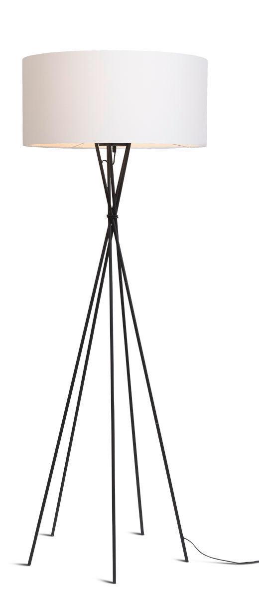 LAMPA STOJĄCA LIMA/F/B/6030/W - biały/czarny, Trend (61/61/175cm) - It's about Romi