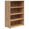 Police Multi - hrast Artisan/antracit, Moderno, drvni materijal/plastika (80/115/40cm) - Modern Living