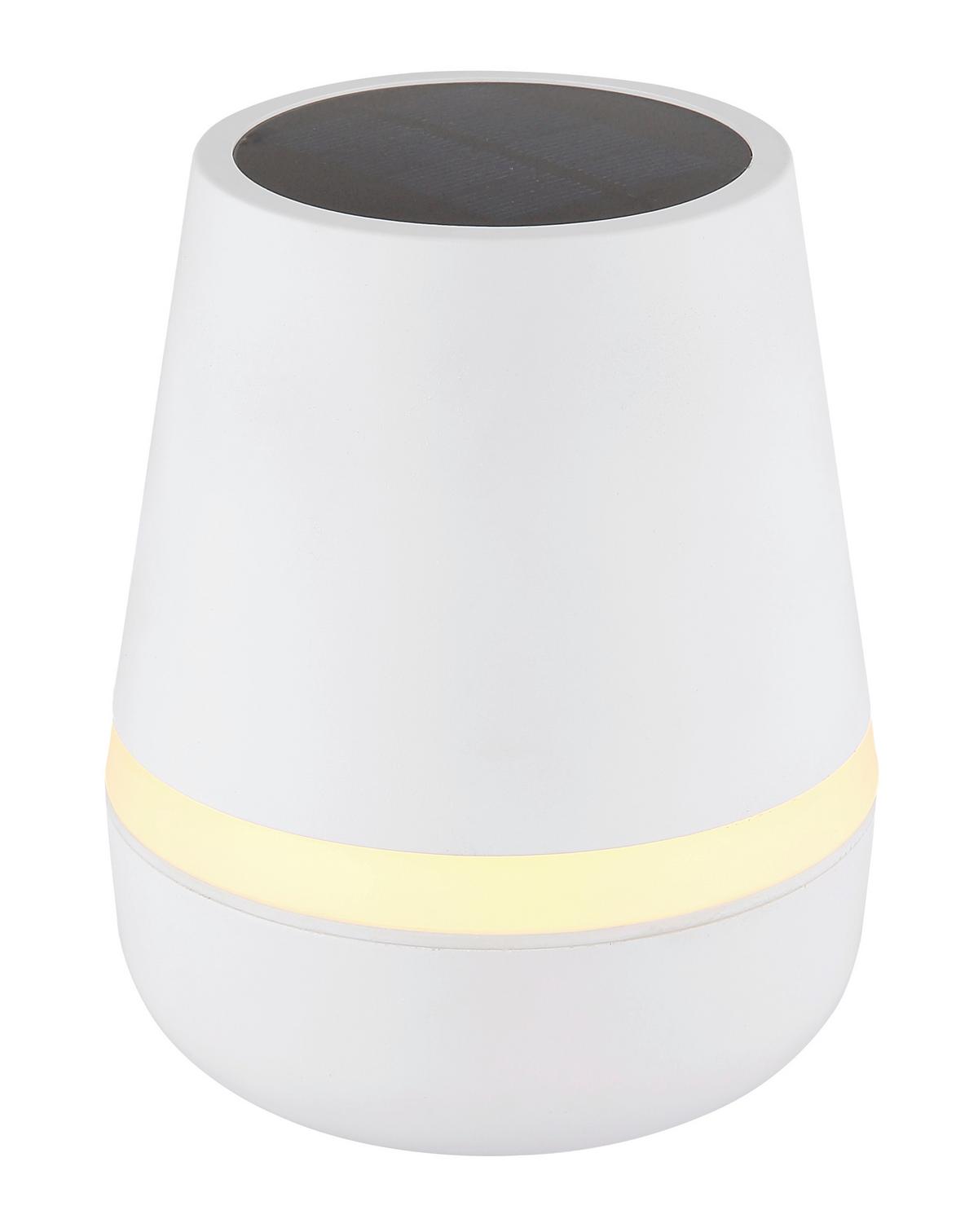 Solarleuchte SOLARLEUCHTE - Weiss, Kunststoff (11/25cm)