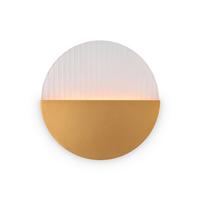 WANDLEUCHTE JUPITER - Messingfarben, Trend, Metall (30/3cm) - MAYTONI