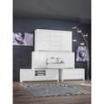 Kommode in Weiß Hochglanz - Weiß, MODERN, Holzwerkstoff (112,4/96,4/40cm) - MÖMAX modern living