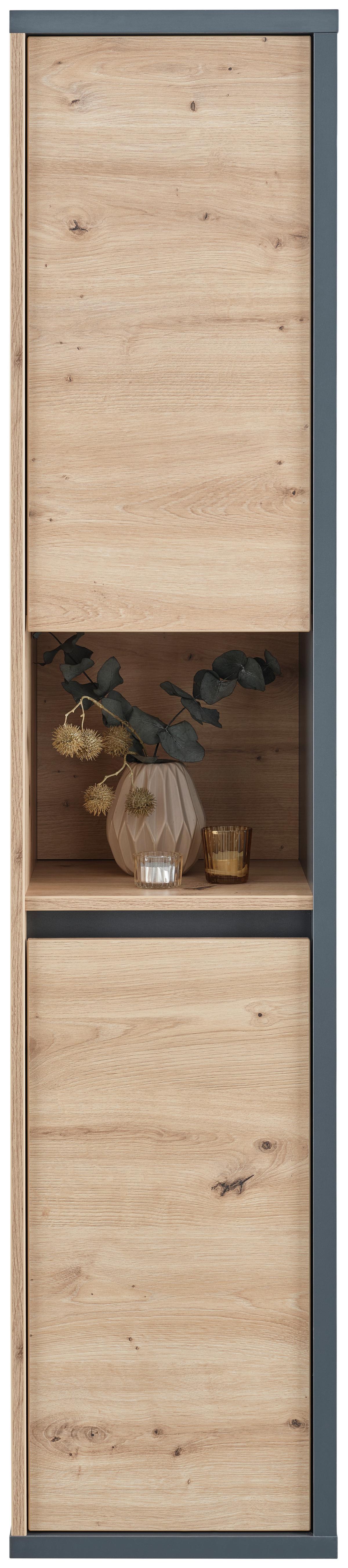 Kupaonica Camillo Wbu - bijela/hrast Artisan, Moderno, drvni materijal (115/170/46cm)