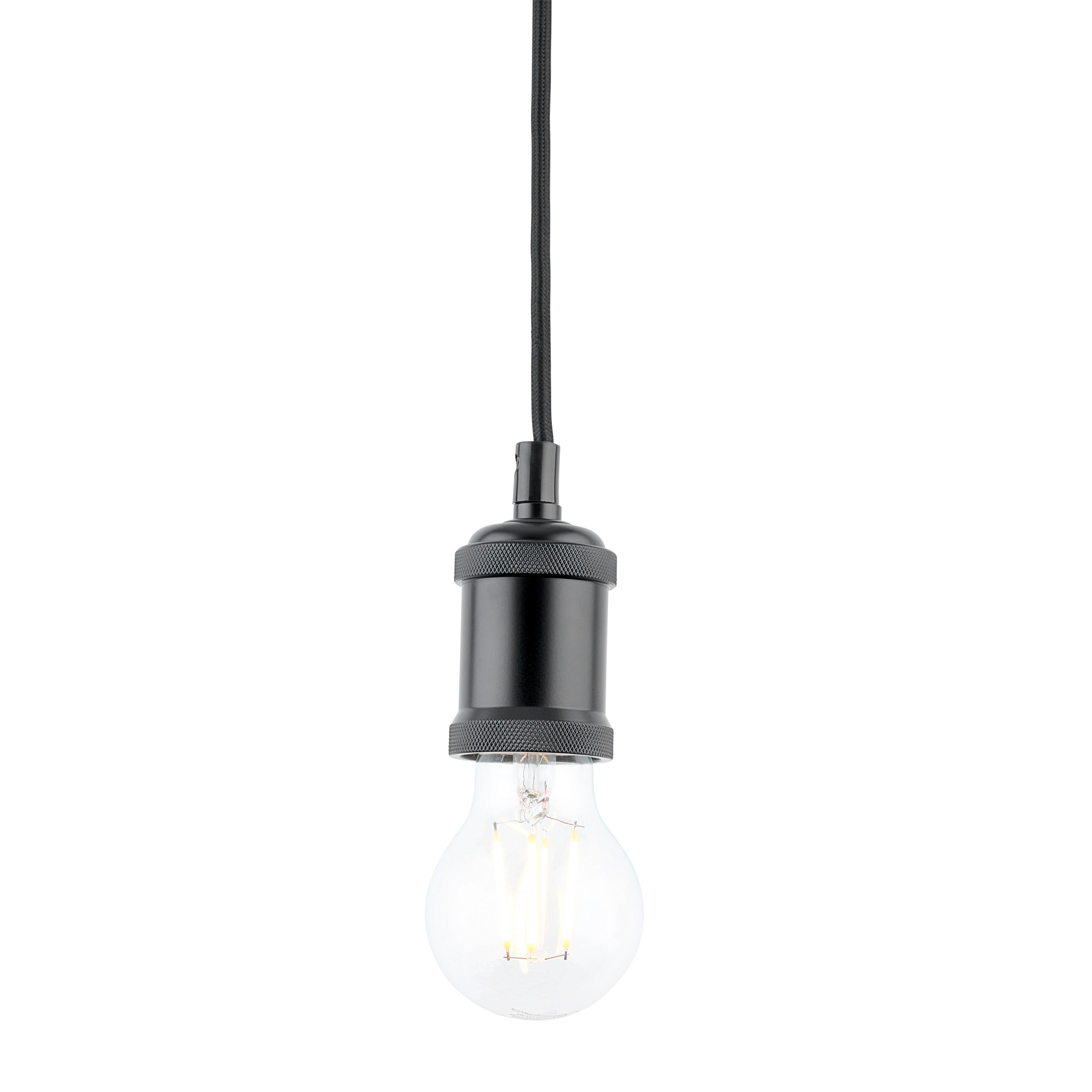 OPRAWA Z KABLEM 16776200 PHILIPS - czarny, Basics, metal/tkanina (11/200cm) - Philips