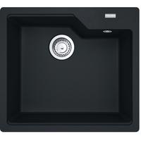 Spüle Urban, Typ:12117 Schwarz matt - Schwarz, MODERN (56/50cm) - Franke