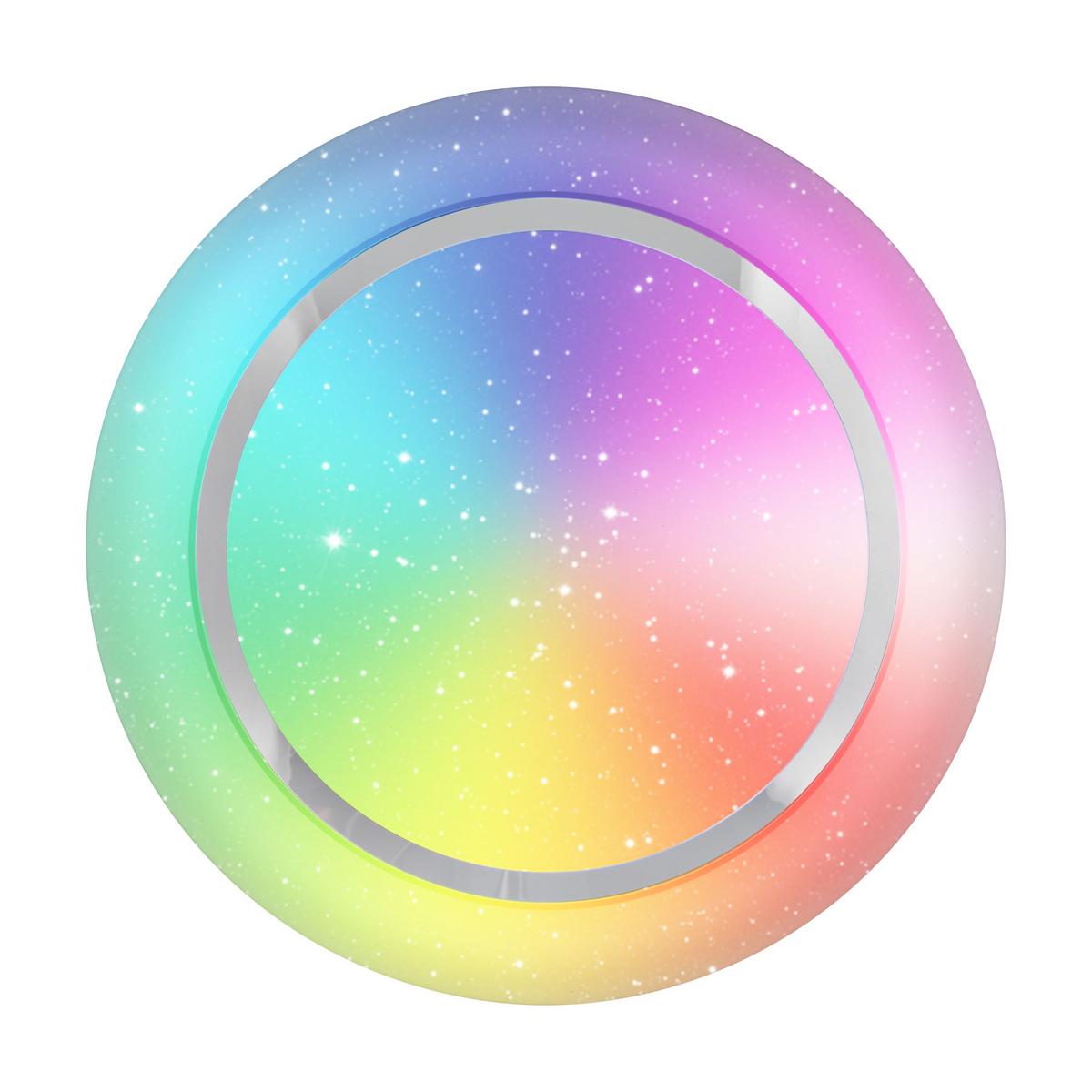 LAMPA SUFITOWA LED RAINBOW *SBN*SH* - biały, Lifestyle, tworzywo sztuczne/metal (50/9cm) - Novel