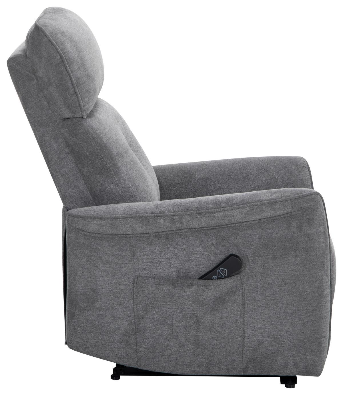 Relaks Fotelja Heat - siva, Basics, drvo/metal (79/106/98cm)