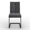 SVIKTSTOL COLIEN - mörkgrå/svart, Modern, metall/trä (46/94/62cm) - Bessagi Home