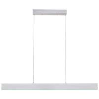 LED-Hängeleuchte Nila in Alufarben max. 28 Watt - Alufarben, MODERN, Kunststoff/Metall (121/8/120cm)