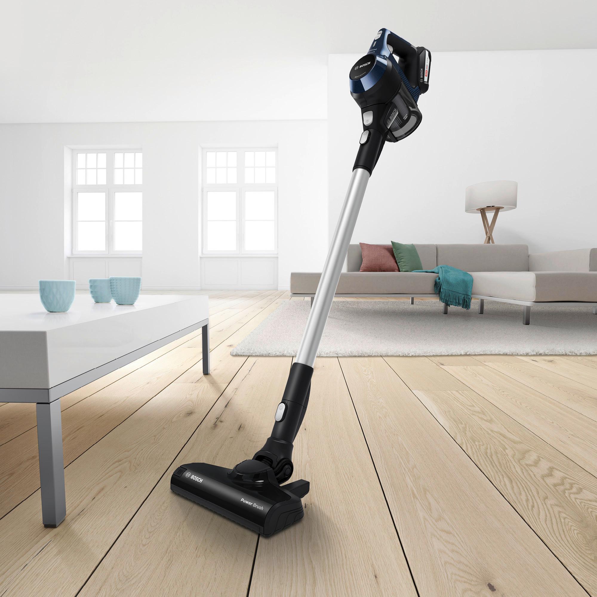 Akkumulátoros Porszívó Bosch Serie6 Bcs611p4a - ezüst/fekete, műanyag/fém (26,6/122,1/20,4cm) - Bosch