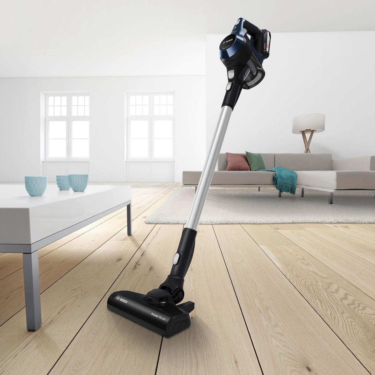 Akkumulátoros Porszívó Bosch Serie6 Bcs611p4a - ezüst/fekete, műanyag/fém (26,6/122,1/20,4cm) - Bosch