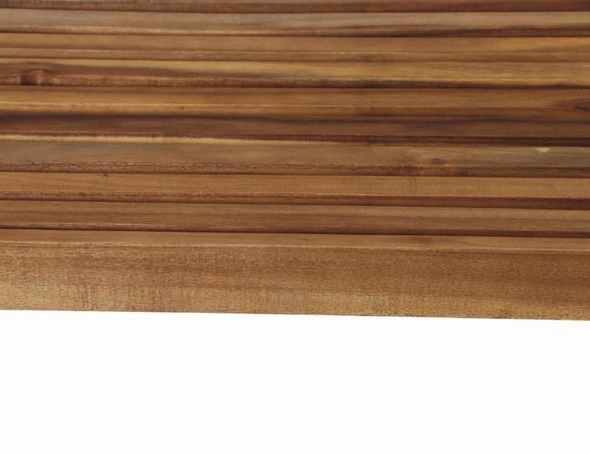 Gartenbank Akazie massiv geölt 508761 - Akaziefarben, MODERN, Holz (120/90/59,5cm) - Siena Garden