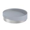 Seifenschale Chris in Grau - Grau, Modern, Kunststoff/Metall (11/3cm) - Premium Living