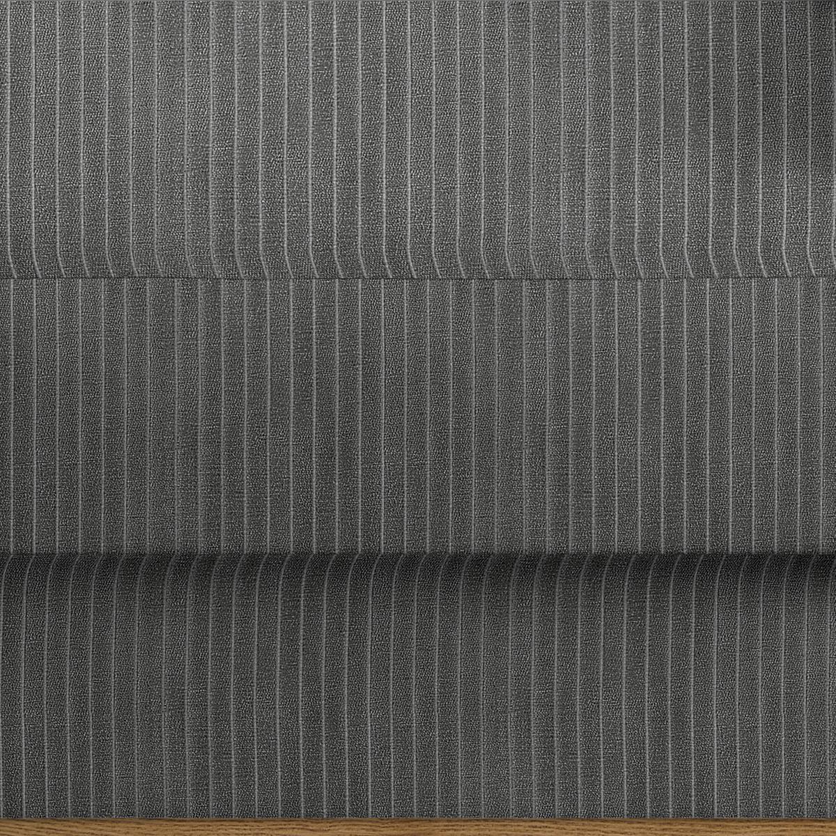 Wohnlandschaft Romeo Graphitfarben - Graphitfarben/Schwarz, KONVENTIONELL, Textil/Metall (167/87/234cm) - Zandiara