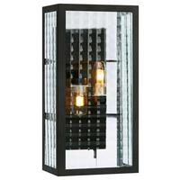 Wandleuchte Fulham max. 28 Watt - Klar/Schwarz, Basics (12/15,2/30cm) - Markslöjd