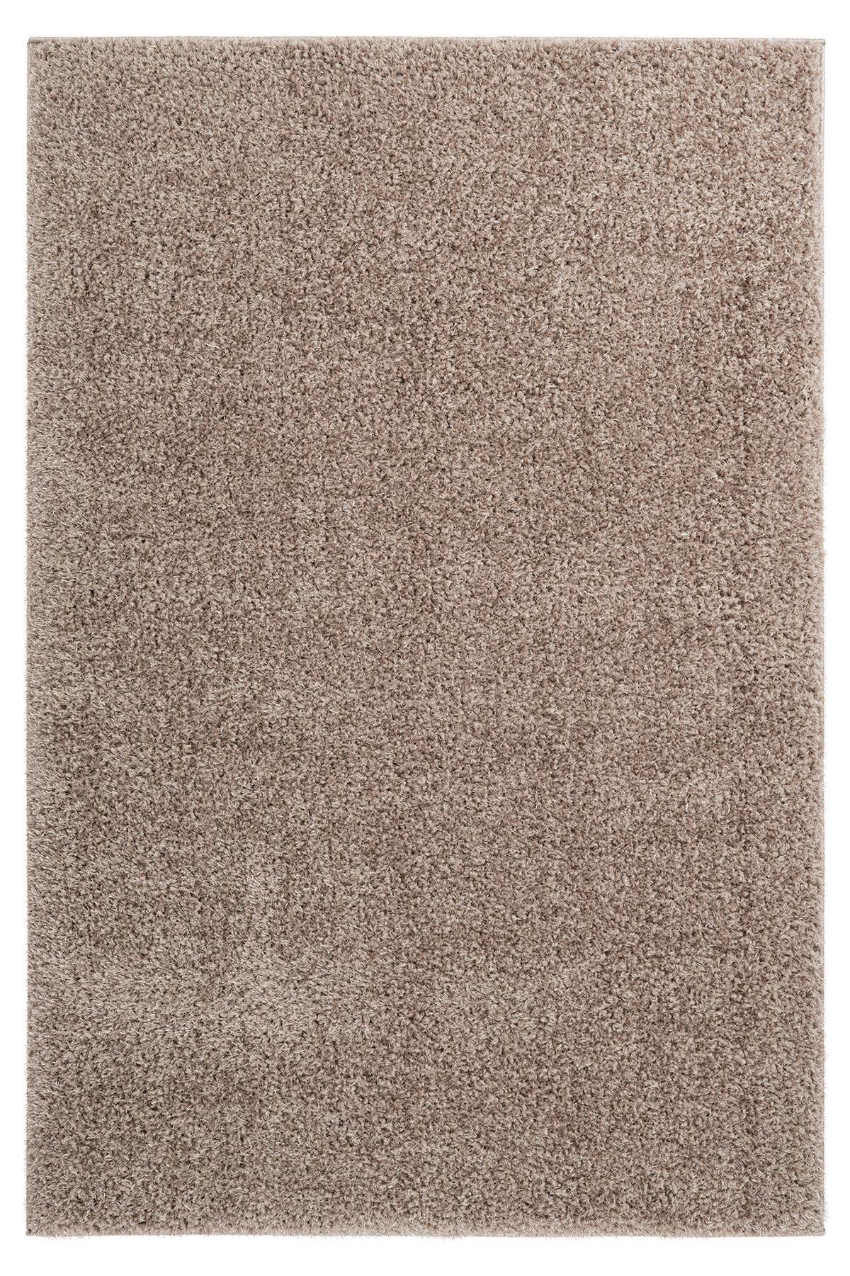 HOCHFLORTEPPICH MY EMILIA - Taupe, Konventionell, Textil (60/110cm) - Novel