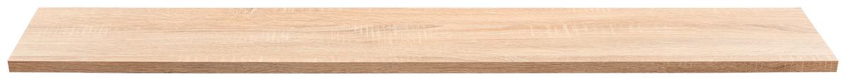 Falipolc Tölgy Szín 120/20 Skate - Sonoma tölgy, Modern, faalapú anyag (120/1,6/20cm)