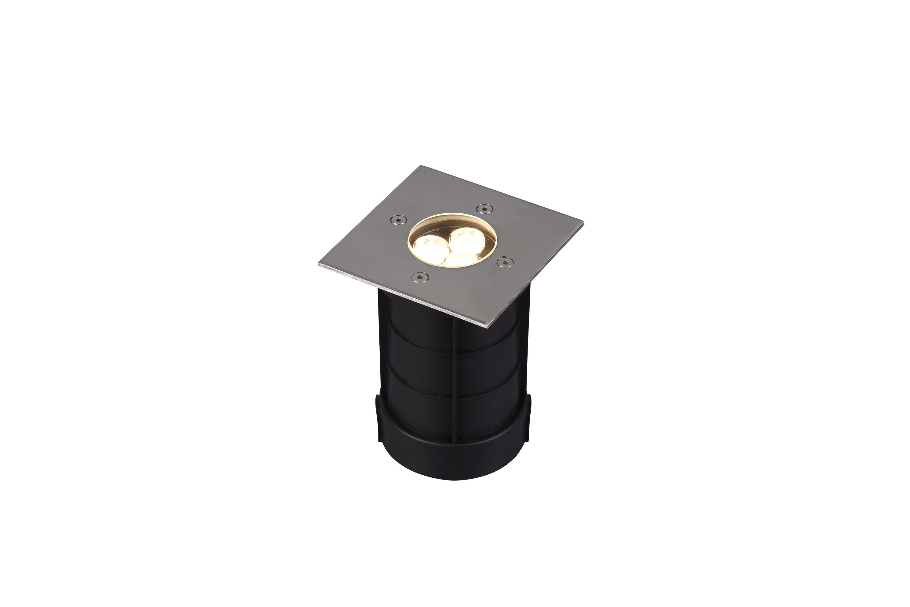 LED-Außenleuchte Belaja in Nickelfarben max. 3 Watt - Nickelfarben, Basics, Metall (11/14cm) - Trio Leuchten