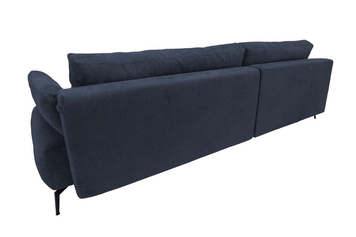 Kutna Garnitura Madison - plava/crna, Moderno (186/92/284cm) - Modern Living