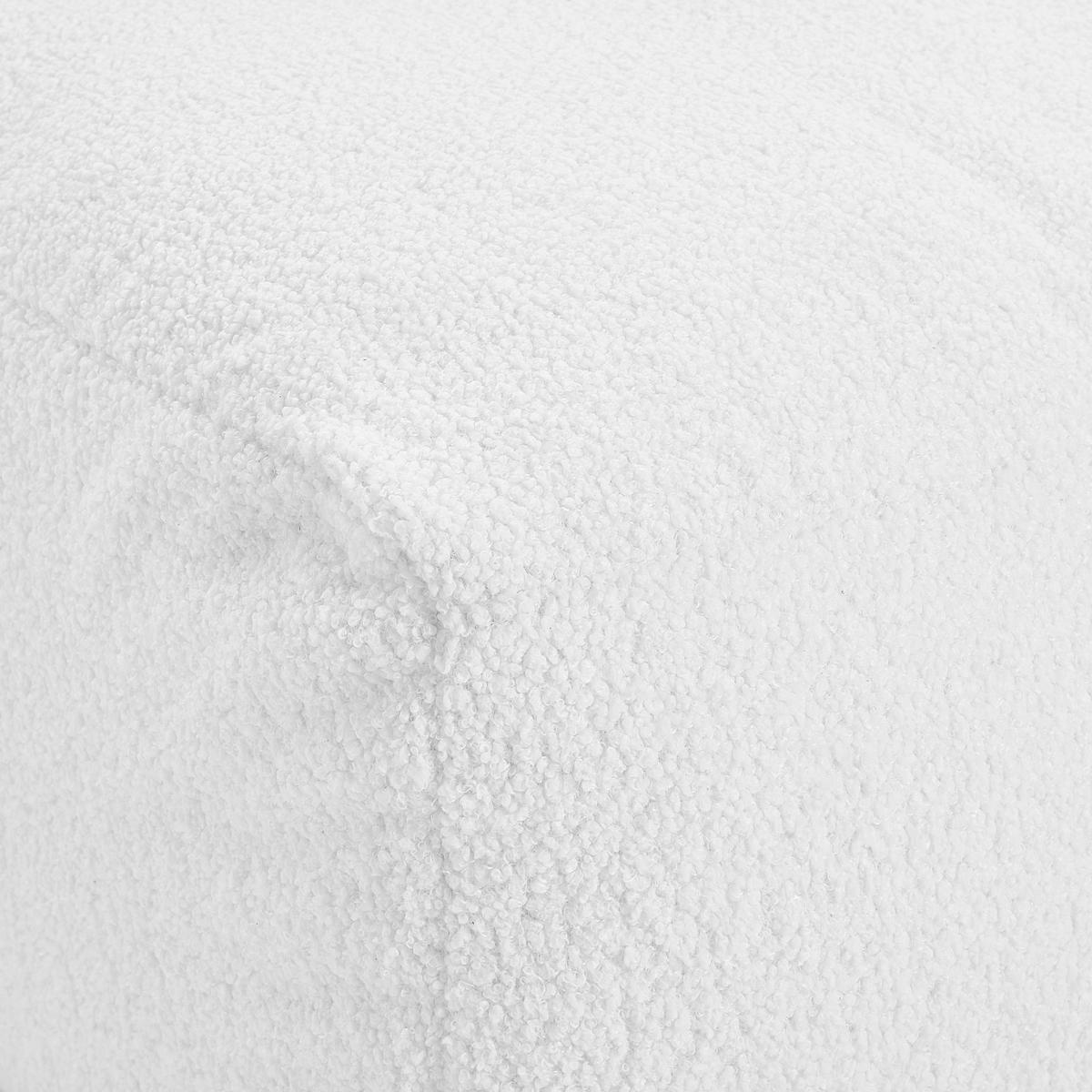 Modul Sofaelement Bloom Weiß - Weiß, Trend, Textil (85/70/122cm) - Livetastic