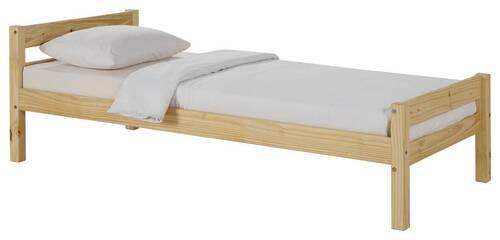 Postelja Bloom Ii, Naravna, 90x200 - naravne barve, Basics, les (90/200cm) - MID.YOU
