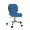 Jugenddrehstuhl Joy II ca. 47x73-83x43 cm Blau - Blau, Basics, Kunststoff/Textil (47/73-83/43cm) - MID.YOU