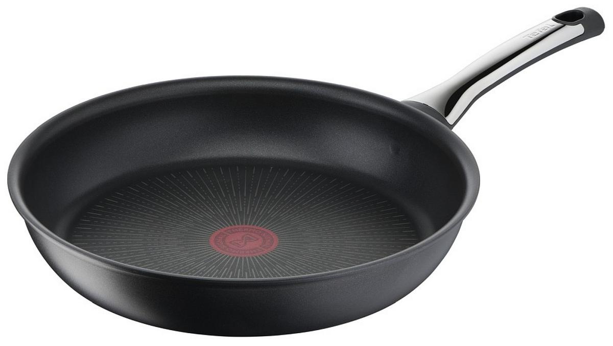 PATELNIA DO SMAŻENIA G26906 TEFAL - czarny, Basics, metal (28cm) - Tefal