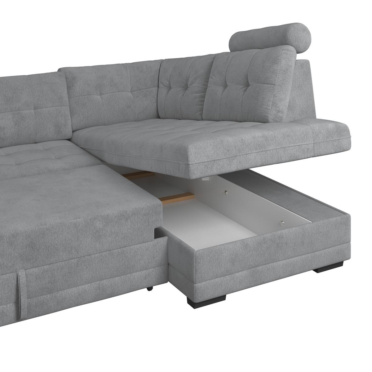 Coltar FALCO NEW - gri, Konventionell, textil (251/183cm) - Mömax