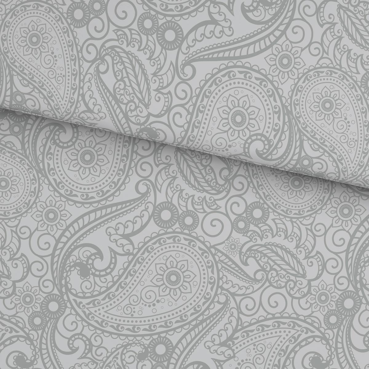 BETTWÄSCHESET PAISLEY - Salbeigrün, Textil (160/210cm) - Mömax