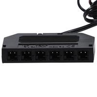 Distribuitor lumini mobilier Unit - negru, Modern, plastic - Ondega