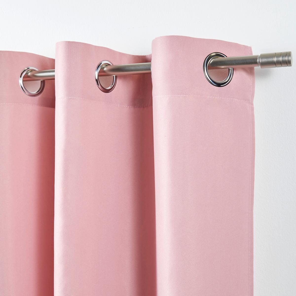 Ösenschal Abby in Rosa ca. 140x235cm - Rosa, KONVENTIONELL, Textil (140/235cm) - Modern Living