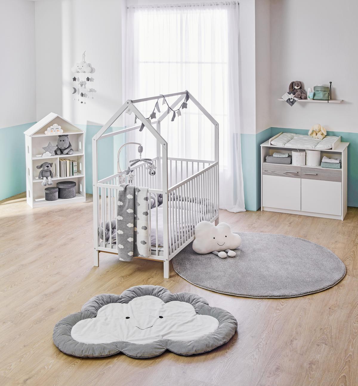 ŁÓŻKO SZCZEBELKOWE EMMA 1 - biały, Trend, drewno (144/75/161cm) - My Baby Lou