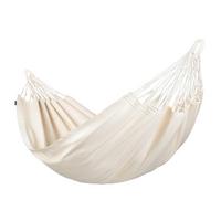 Hängematte Classic Single Hammock Weiß - Weiß, KONVENTIONELL, Textil (140/300cm) - La Siesta
