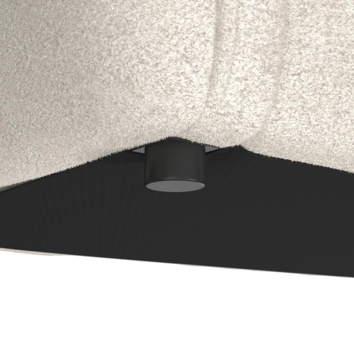 Sjedeća Garnitura Sandra - bež/crna, Moderno, drvo/tekstil - Bessagi Home