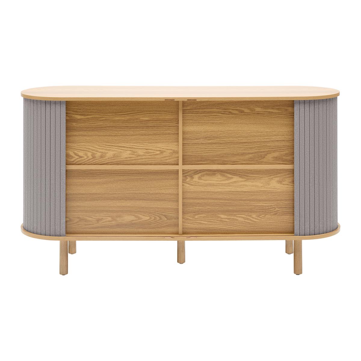 Sideboard Arvid -Exklusiv- - Naturfarben/Grau, Modern, Holz/Holzwerkstoff (140/75/40cm) - Mömax