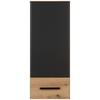 VÄGGSKÅP CALVI -EXKLUSIV- - grå/ekfärgad, Modern, trämaterial/plast (30/73/23cm) - Mömax