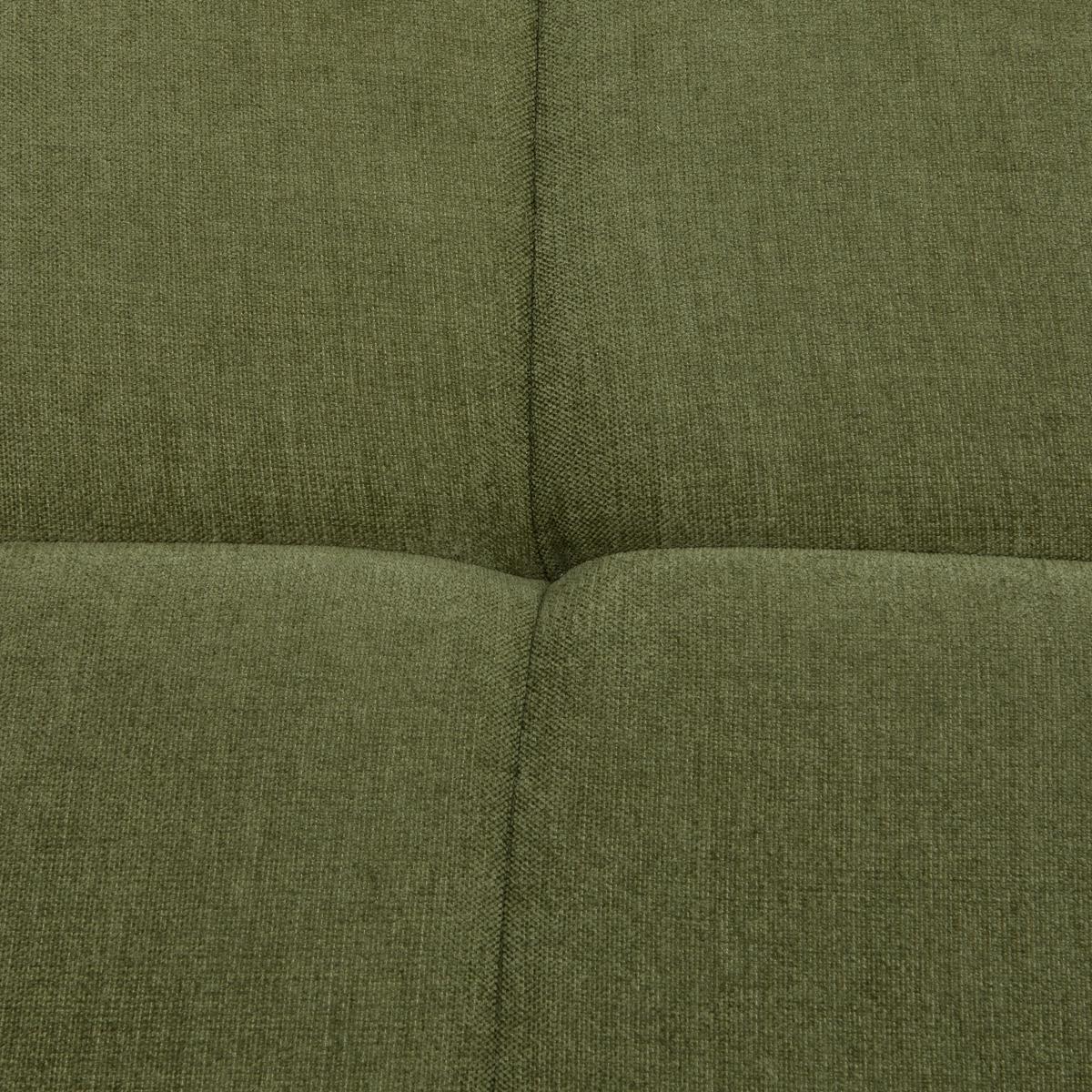 Schlafsofa Lando Grün - Schwarz/Grün, Modern, Holz/Kunststoff (224/87/100cm) - Mömax