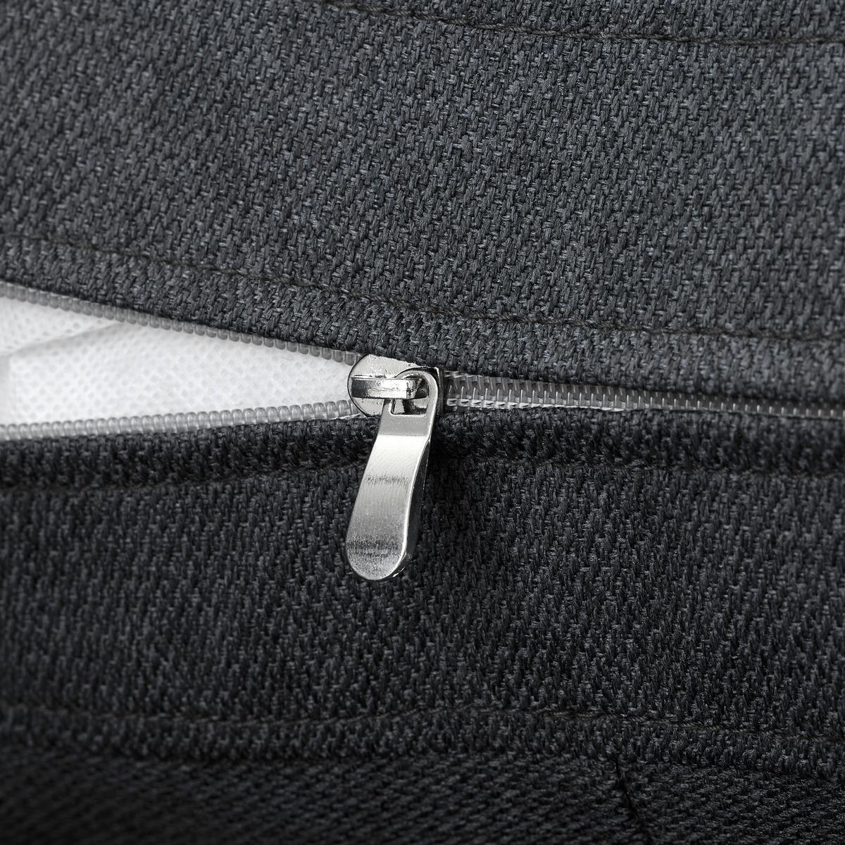 Fekvőfotel Malic - sötétszürke, Modern, textil/fém (80/84/90cm) - Bessagi Home