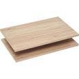 Einlegebodenset in Eichefarben 2er Set - Eichefarben, Holzwerkstoff (52/1,6/34cm) - Mömax modern living Einlegebodenset in Eichefarben 2er Set - Eichefarben, Holzwerkstoff (52/1,6/34cm) - Mömax modern living