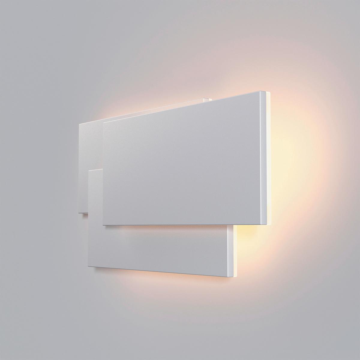 Wandleuchte Trame Weiß max. 12 Watt - Weiß, Trend, Metall (5,5/12,5/26cm) - MAYTONI